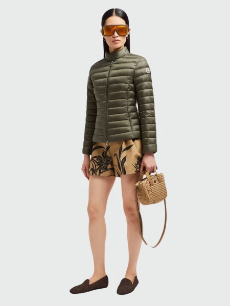 Moncler - Plumífero Corto IGELLE Verde
