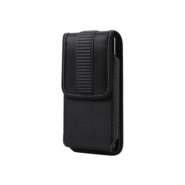 Estuche vertical para cinto con clip color negro Estuche Vertical Para Cinto Con Clip Color Negro