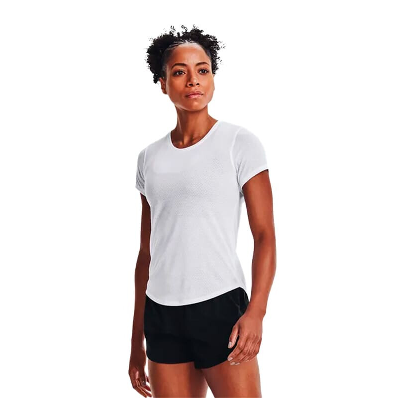 Remera Under Armour Streaker de Mujer - 371-100022 Blanco