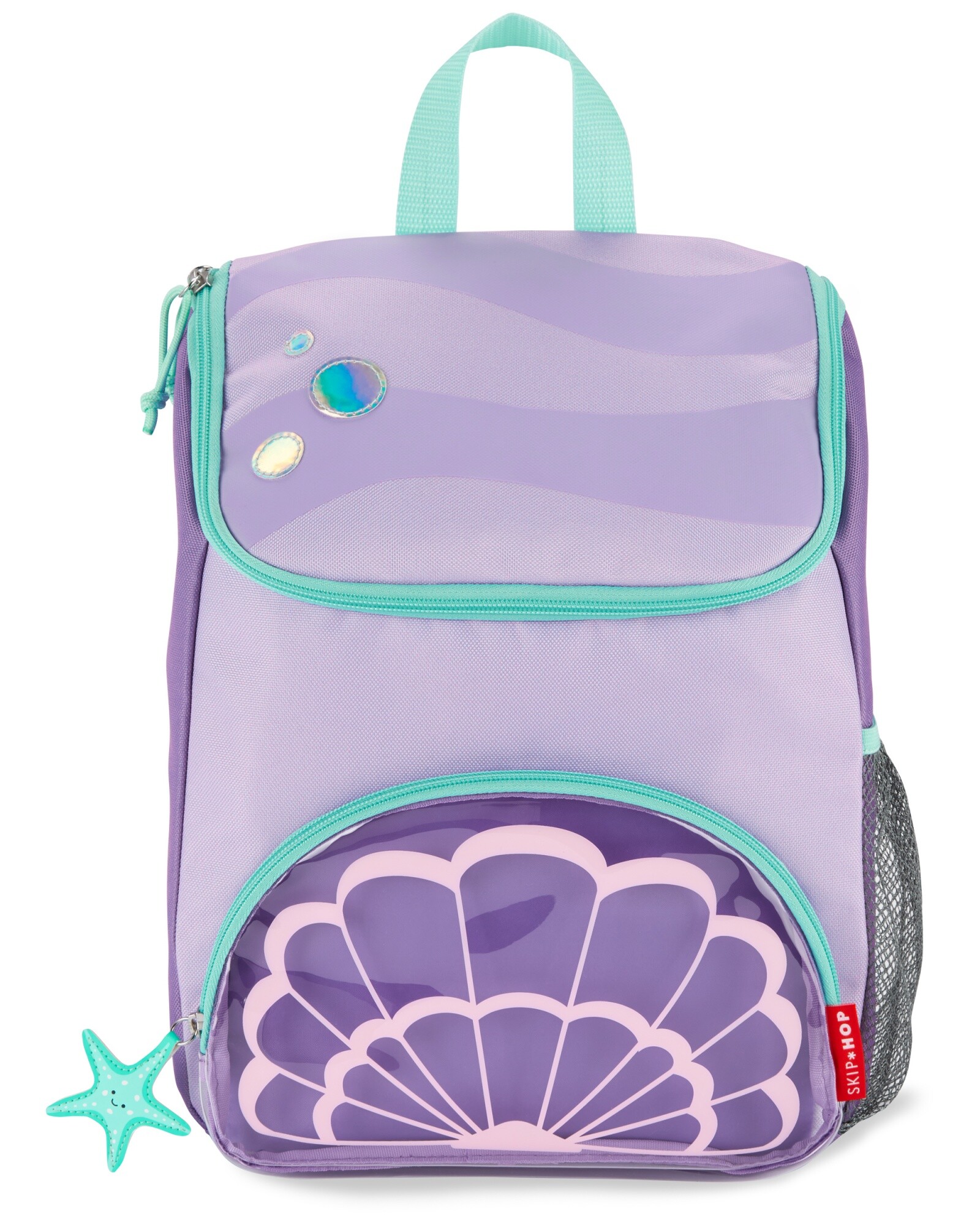 Mochila grande, diseño caracola Sin color