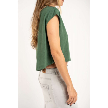 Remera Algod0n Verde