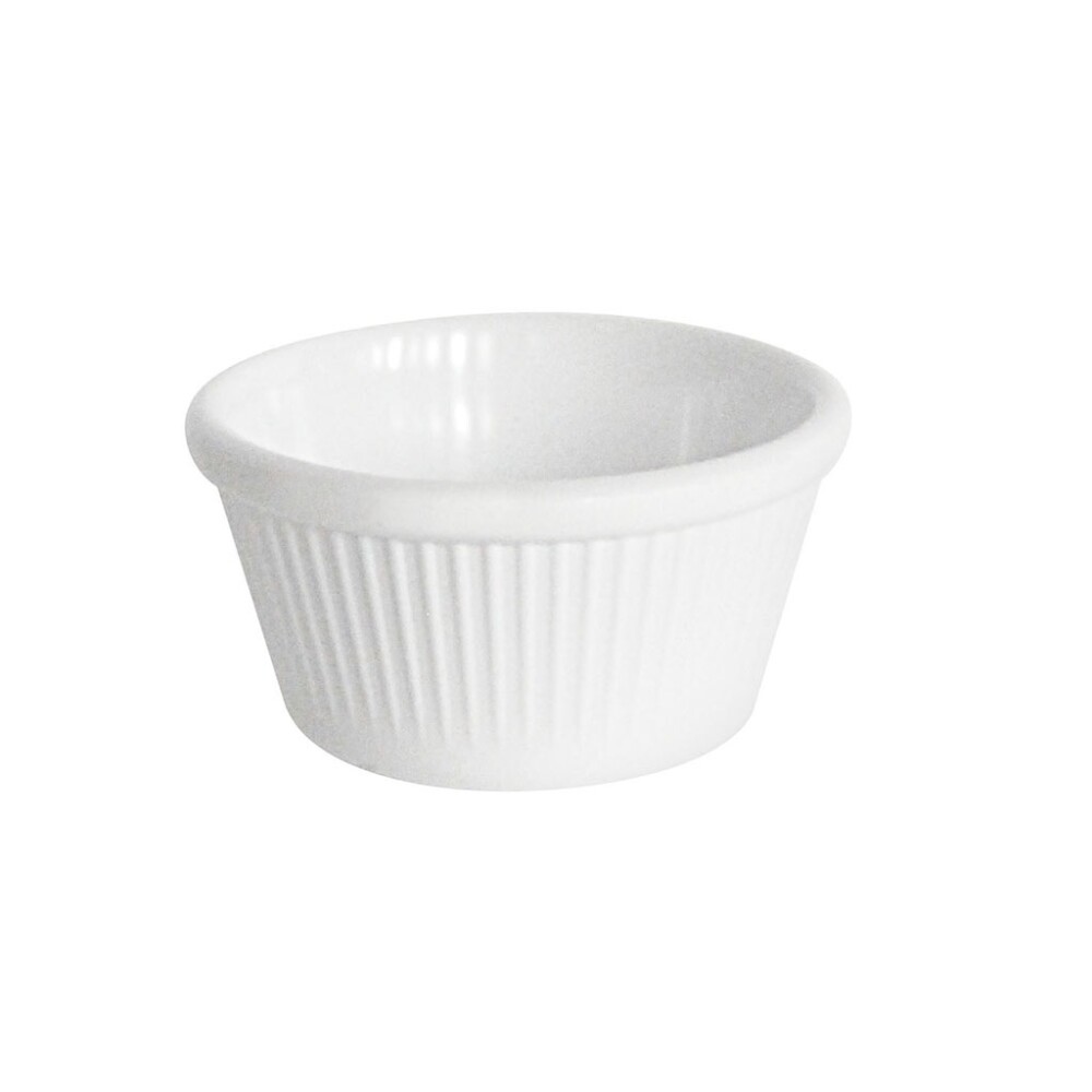 Ramequín Selecta 89 ml Blanco de Melamina RAMEQUIN 89ML 8X4CM BLANCO 65GR MELAMINA