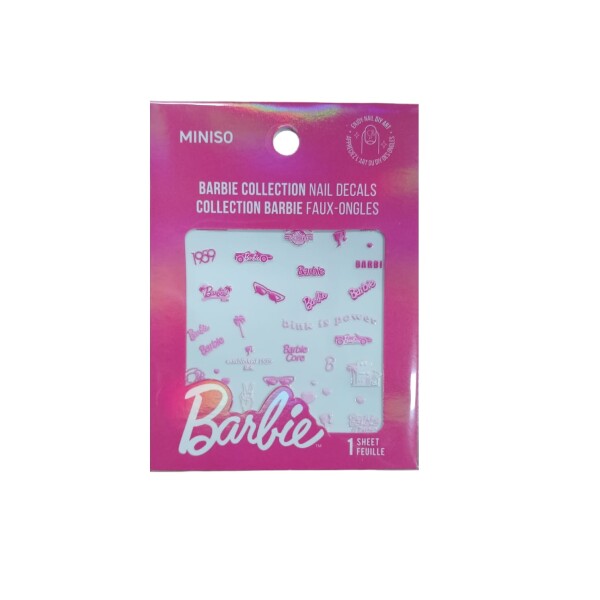 Stickers de uñas Barbie Stickers de uñas Barbie