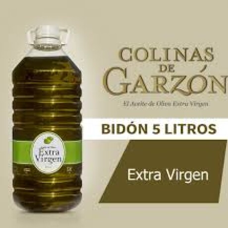 Aceite de Oliva EXTRA VIRGEN COLINAS DE GARZÓN, Blend 5 Lts. Aceite de Oliva EXTRA VIRGEN COLINAS DE GARZÓN, Blend 5 Lts.