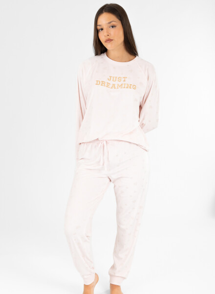 Pijama golden hearts Rosado