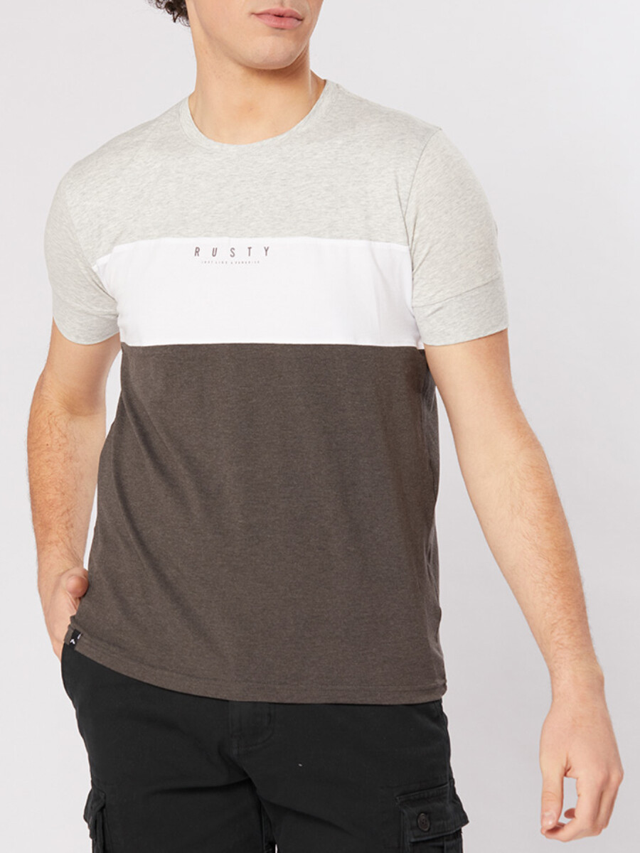 T-SHIRT LYCRA MACAO RUSTY - Gris Oscuro 