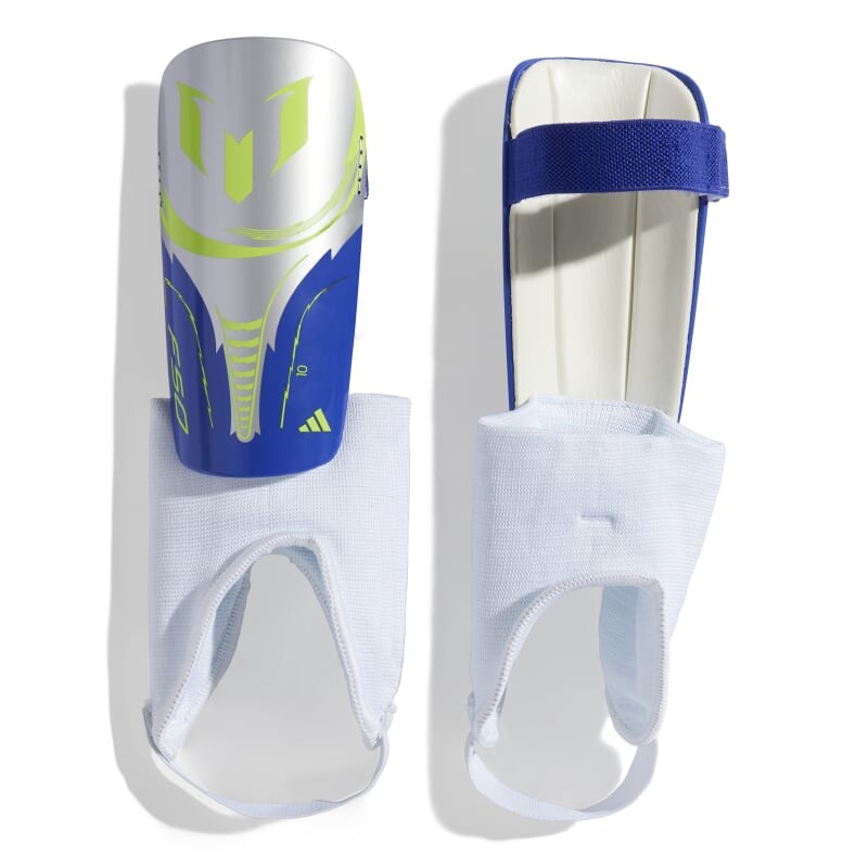 Canilleras Adidas Messi Match Gris