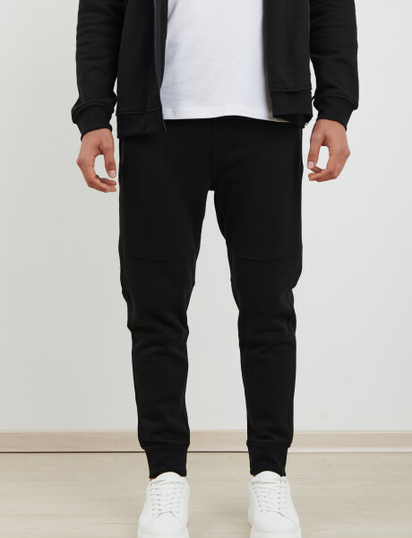 080910 PANTALON JOGGING Negro