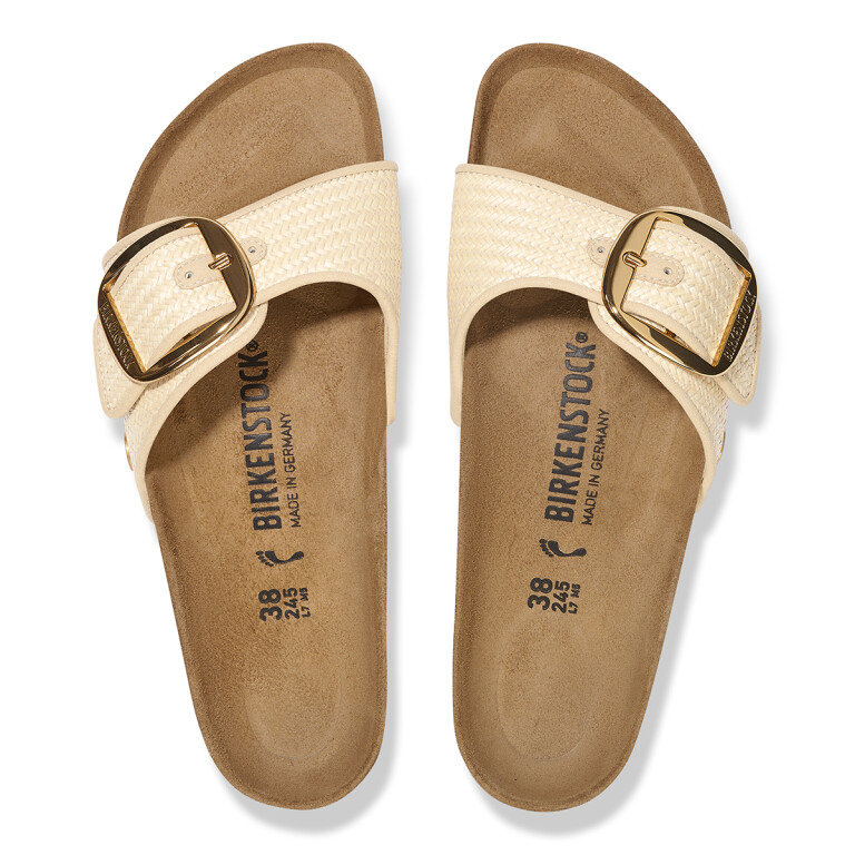 Madrid Big Buckle TEX Raffia Natural Raffia Natural