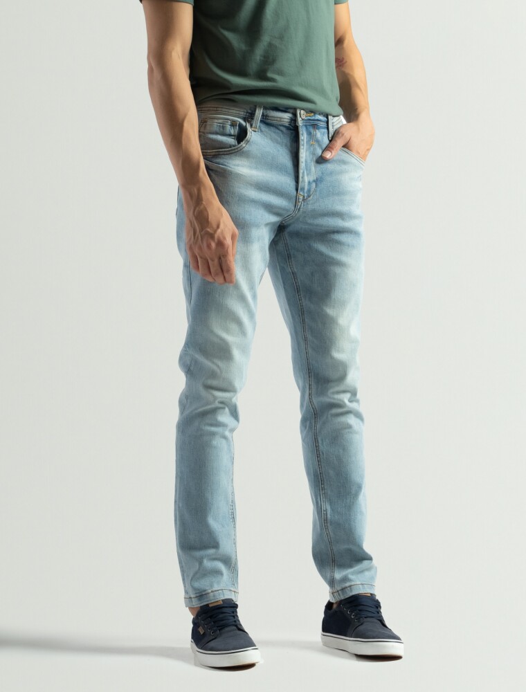 Jean Forum Slim Fit Azul Medio