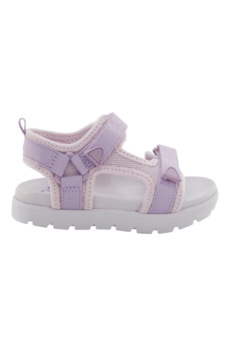 Sandalias casuales, púrpura Sin color
