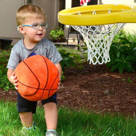 Peluche Almohadon pelota de basquet Naranja