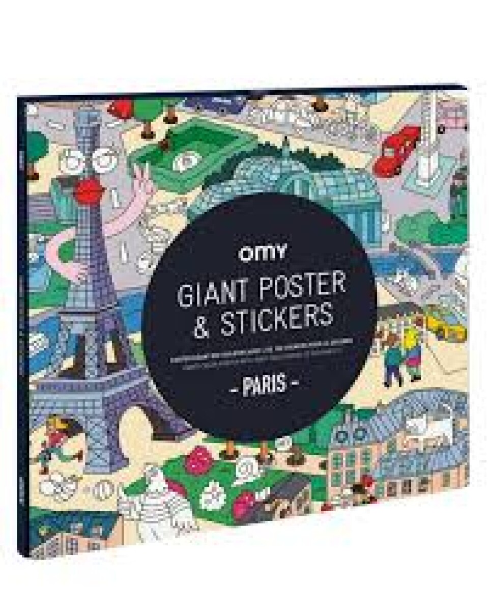 OMY POSTER GIGANTE PARIS 