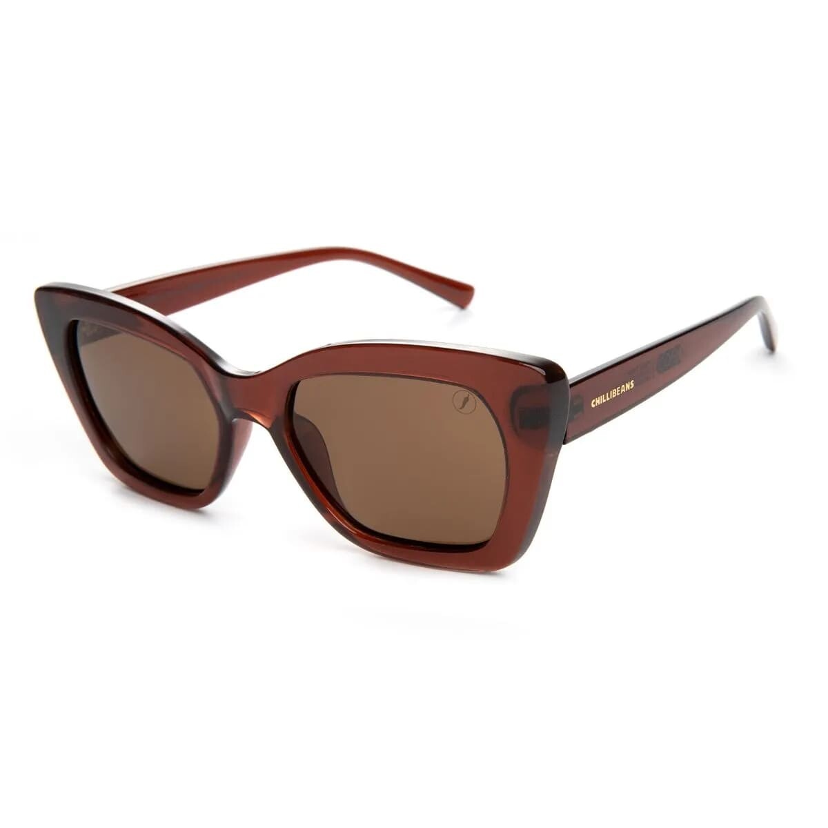 Lentes de Sol Eco Cat Eye - Marrón 