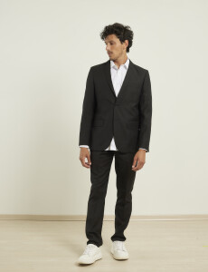 220262 TRAJE SLIM FIT HARRINGTON LABEL Negro