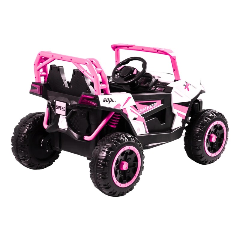 Jeep a Batería Polaris Color Rosa Jeep a Batería Polaris Color Rosa