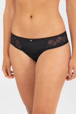 Culotte less lavanda Negro