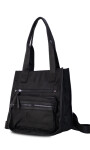 MOCHILA CARTERA CRETA NEGRO