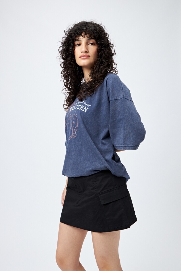 FALDA LICHT Negro