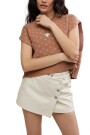 CHALECO PATTERN EASY STREET Marron