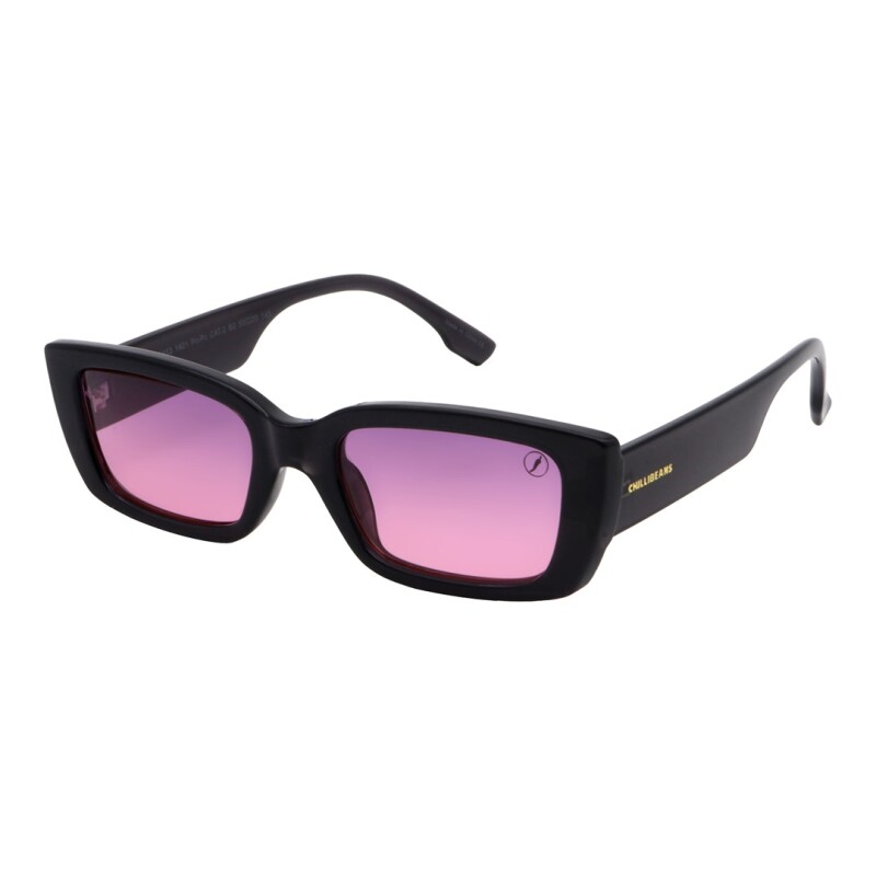 Lentes de Sol Chilli Beans Murcia Negro - Violeta