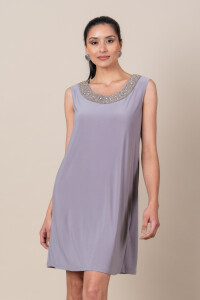 VESTIDO MAITE Visón