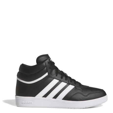 Championes Unisex Adidas Hoops 4.0 Mid Negro - Blanco