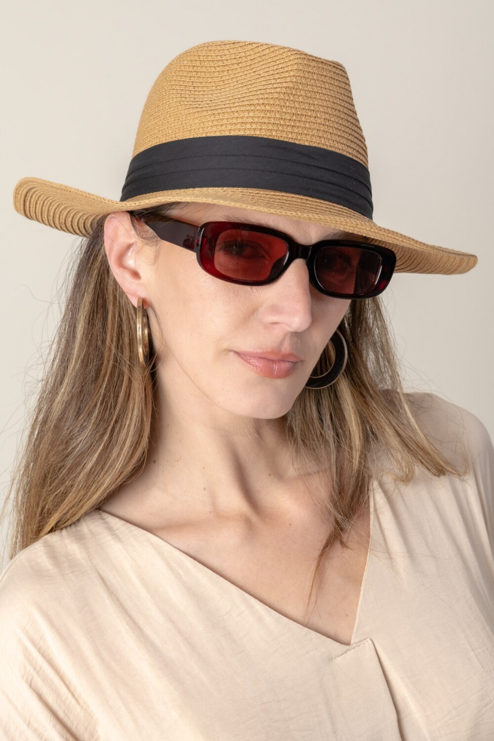 SOMBRERO CINTA Camel