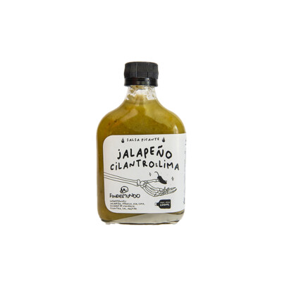 SALSA PICANTE JALAPEÑO CILANTRO Y LIMA FIN DEL MUNDO Salsa Jalap Cil Y Lima Fin Del