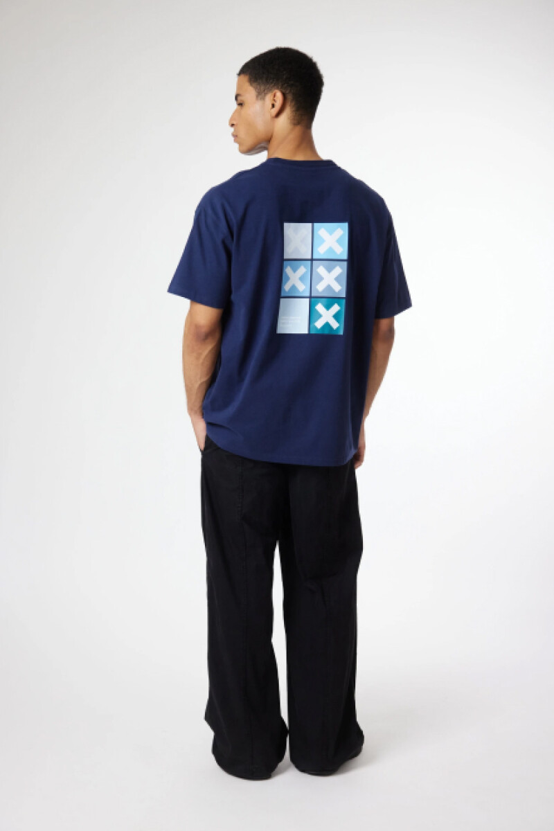 Camiseta Square Navy