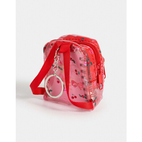 Set De Librería En Mini Mochila Combinacion Multicolor