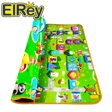Alfombra Antigolpe Doble 180x150 Gruesa Infantil Bebé Jug009013-1