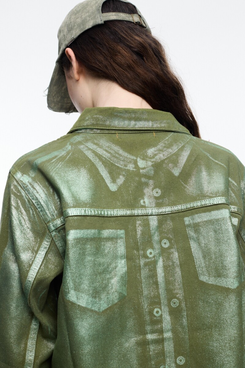 CAMPERA CORTA Army