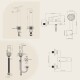 JUEGO DE GRIFERIA LAVATORIO ALTO DUCHA BIDET BRILLO BLEST CROMO