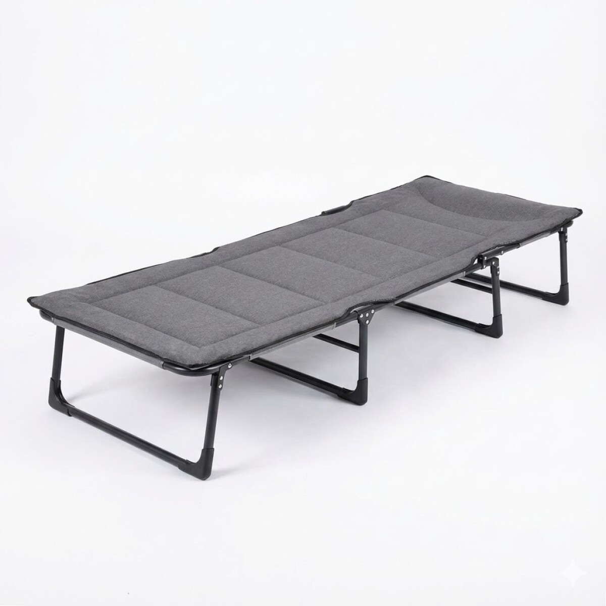 Catre Plegable Reclinable Acolchonado 4 Posiciones 