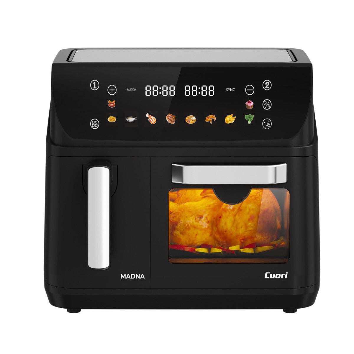 HORNO+FREÍDORA DE AIRE DOBLE MODELO MAGNA 