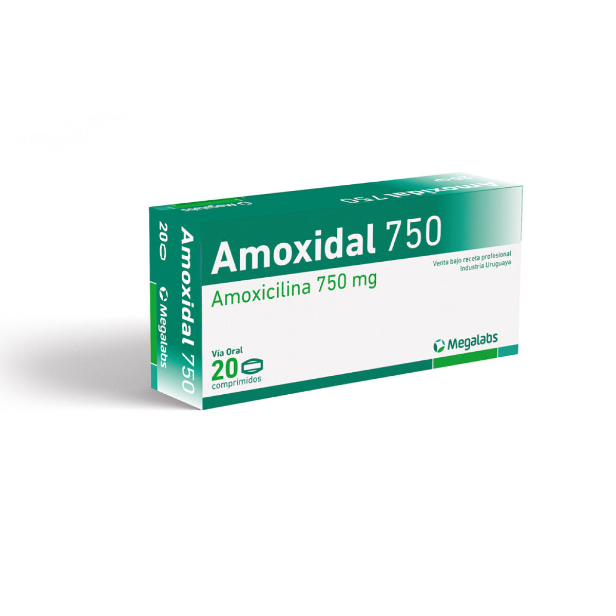 Amoxidal 750 Mg. 20 Comp. 