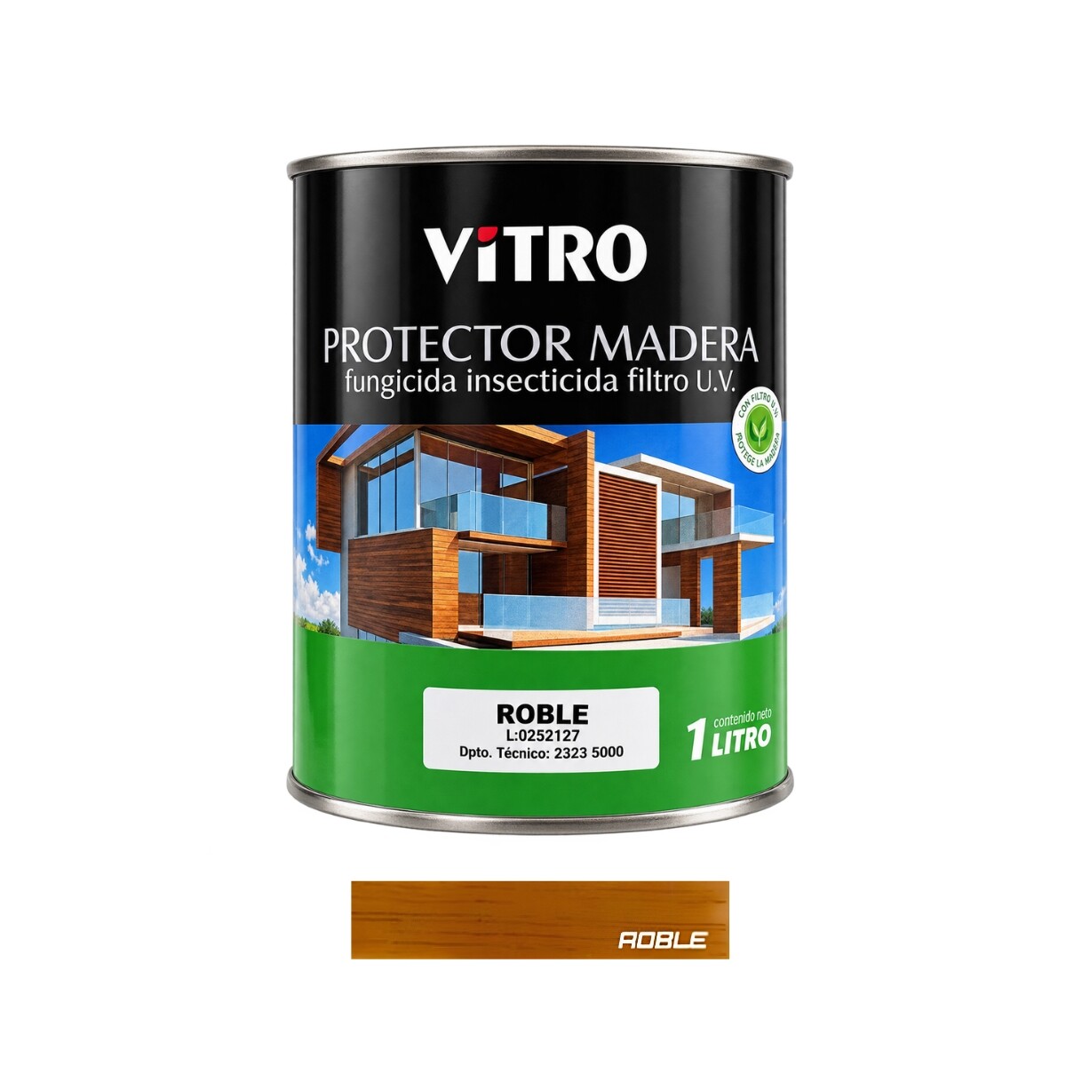 PROTECTOR DE MADERA VITRO 1L Roble