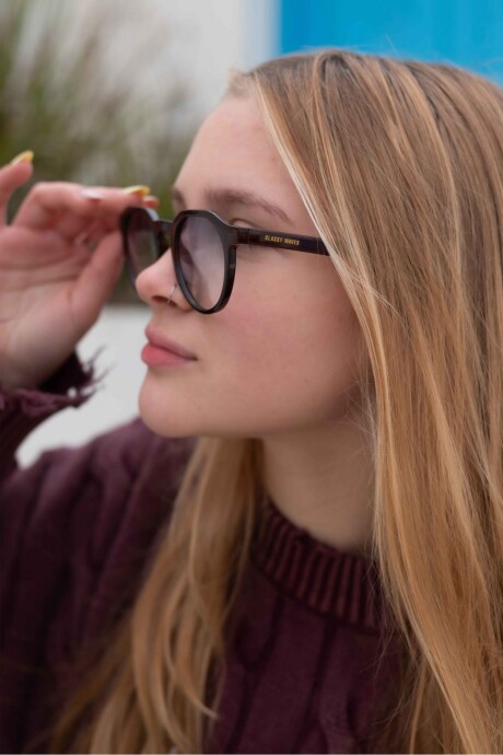 Lentes de Sol Crystal brown G.Blue GW Lentes De Sol Crystal Brown G.blue Gw