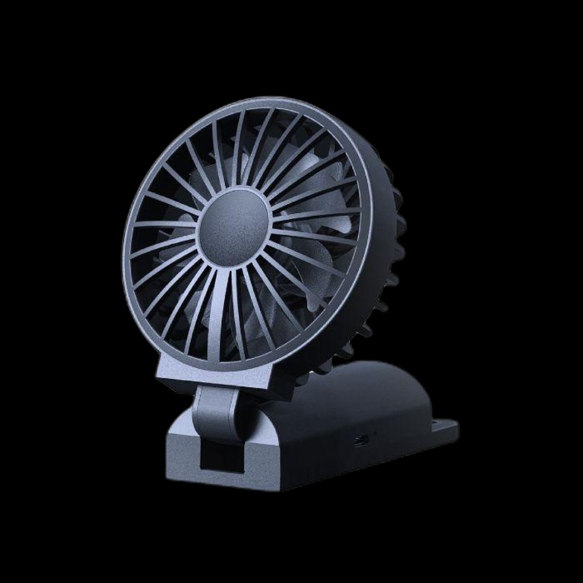 Oraimo - Ventilador de Mano Portátil. OPC-F6N. Diseño Plegable. 4 Velocidades Ajustables. Dobles Asp 