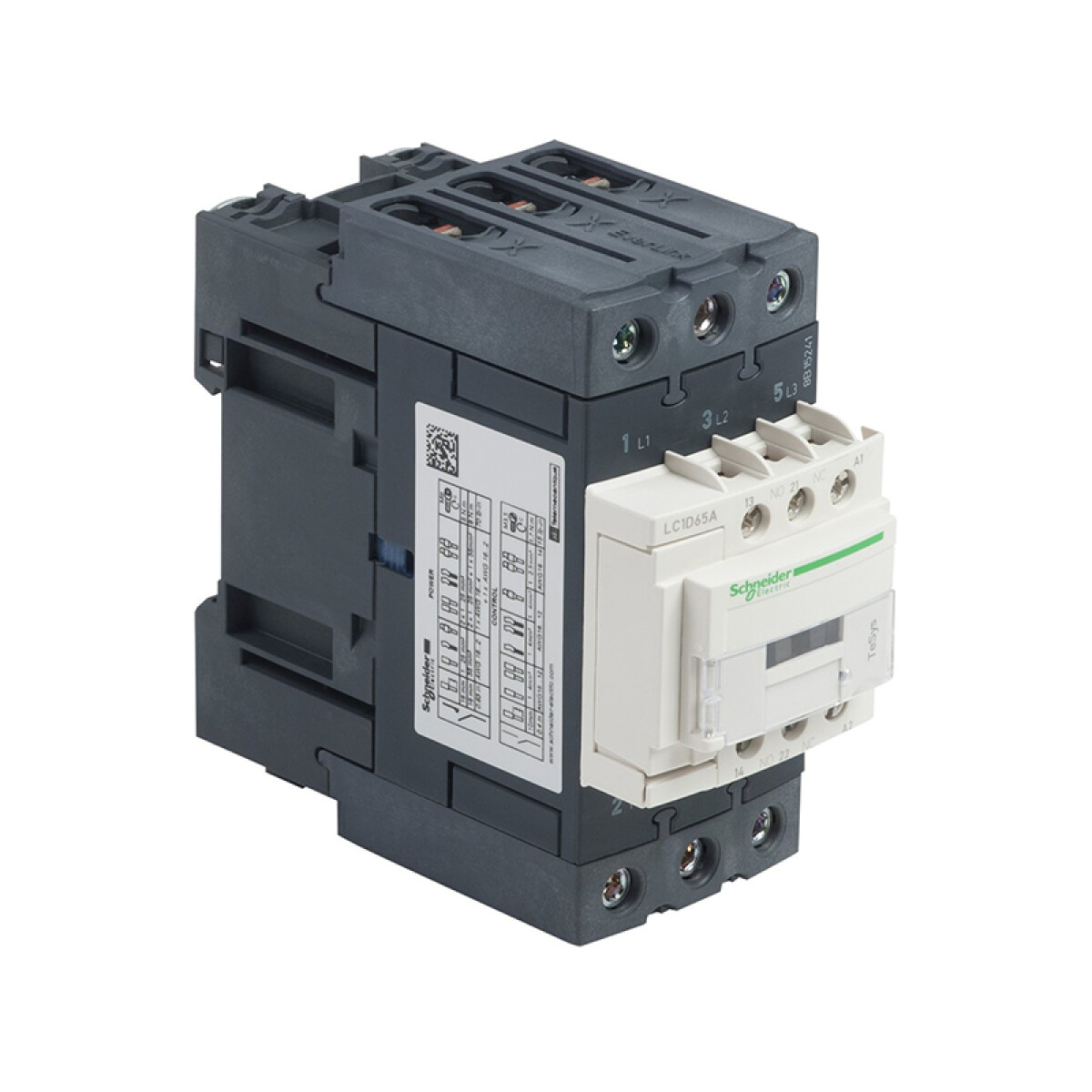 Contactor de potencia 3P 65A 1NA + 1NC 110Vac - TL1734 