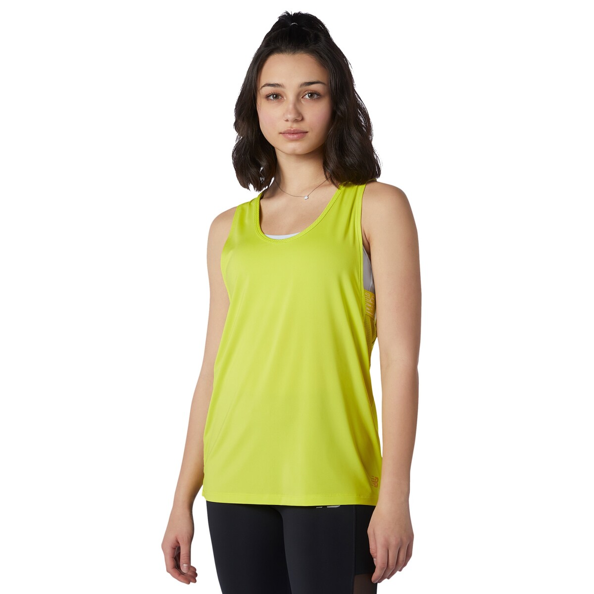 Musculosa New Balance de Dama - RELENTLESS SWEAT -WT13169SYE - YELLOW 