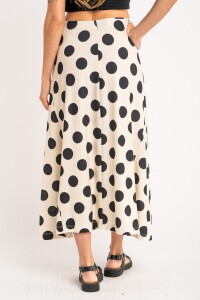 Falda Lunares Nácar