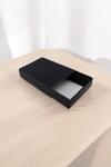 Caja 13 tipo caja fosforo 10x14x3 cm. NEGRO