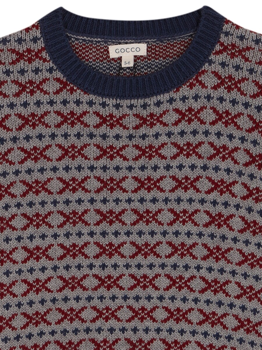 Jersey Greca Gris Medio