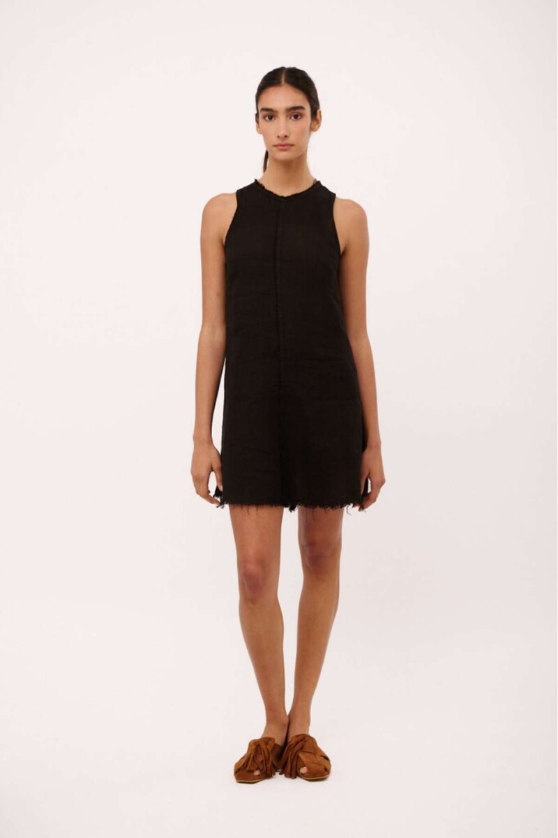 VESTIDO ANANA SHORT - Negro 