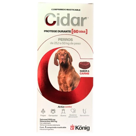 CIDAR PERROS 25.1 - 50 KG Cidar Perros 25.1 - 50 Kg