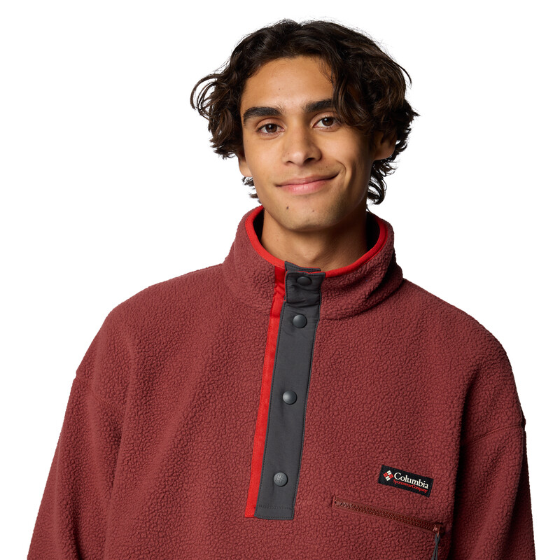 Campera Helvetia II Half Snap Hombre CITY GRE
