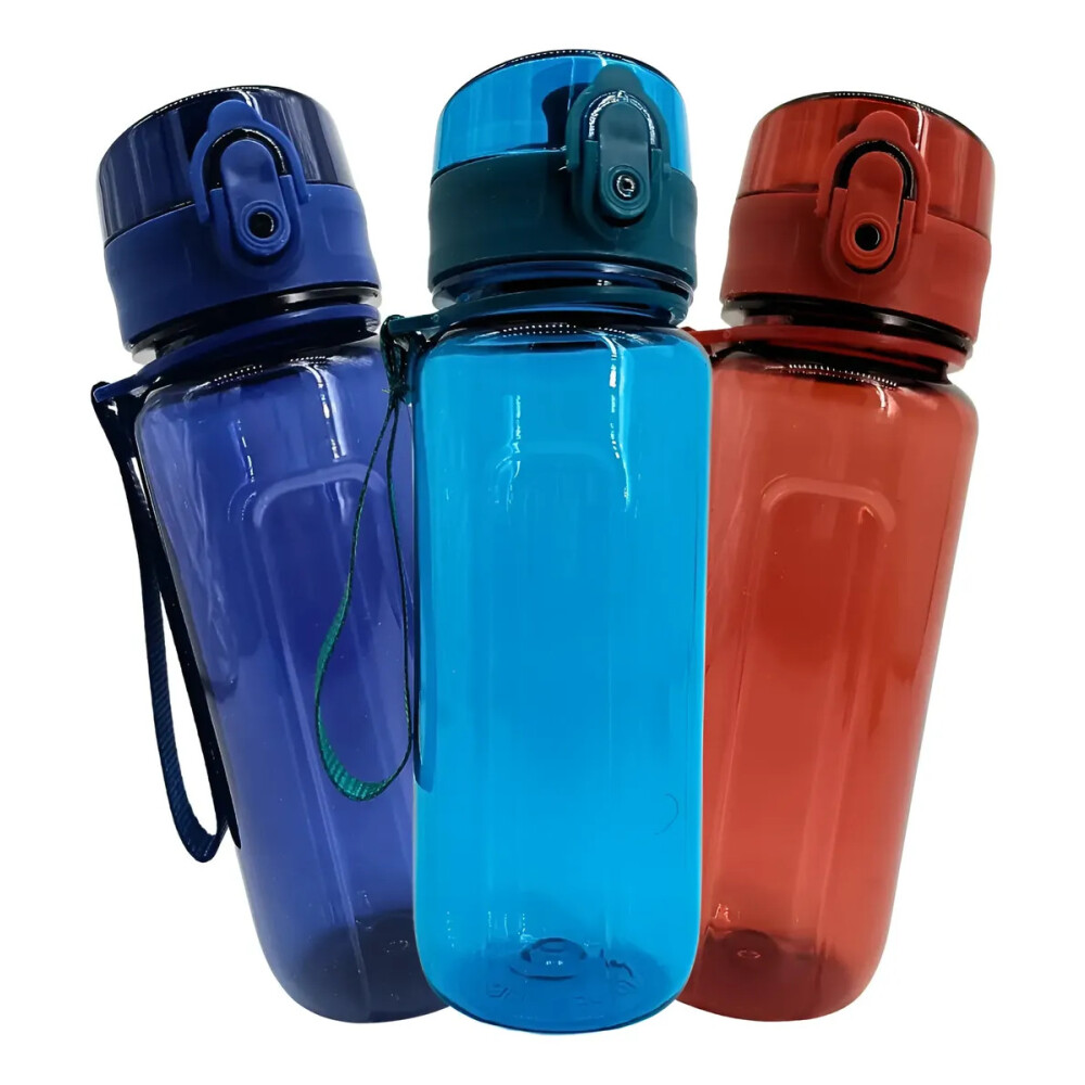 Botella SPORT con correa 550ml Roja