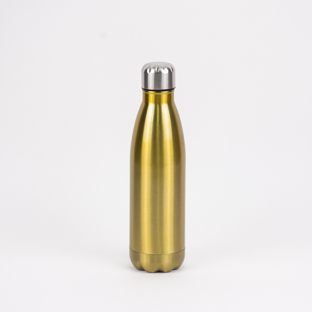 Botella Térmica Con Tapón Rosca 500 Ml - Dorado 